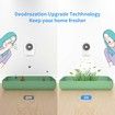 Cat Litter Deodorizer, 3.0 Upgraded Cat Litter Box Odor Eliminator, Smart Sensor Pet Odor Remover for All Small Areas