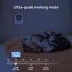 Cat Litter Deodorizer, 3.0 Upgraded Cat Litter Box Odor Eliminator, Smart Sensor Pet Odor Remover for All Small Areas