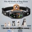 Rechargeable Smart Dog Bark Control Collar Safe Anti-Barking Training with Beep Vibration and Shock Modes