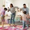 Kids Dance Mat with 5 Play Modes and 3 Challenge Levels Music Touch Play Mat Birthday Gift for Girls Age 3-10