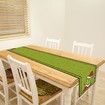 Grinch Table Runner Merry Grinchmas Tablecloth Grinch Christmas Decorations and Supplies for Home Kitchen Table-33*183cm