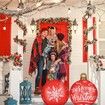 2x 60cm PVC Christmas Lighted Decorated Ball Giant Inflatable Christmas Ball Large Xmas Blow Ball Decorations for Outside Holiday Yard Lawn Porch Decor