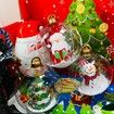 3x 60cm PVC Christmas Decorated Ball, Inflatable Christmas Ball Large Xmas Blow Ball Decorations for Outside Holiday Yard Lawn Porch Decor