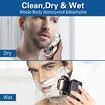 9D Electric Head Shaver,6-in-1 Head Shaver,Waterproof Wet/Dry Grooming Kit Electric Shaver,Cordless Rechargeable Bald Head Razor