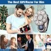 9D Electric Head Shaver,6-in-1 Head Shaver,Waterproof Wet/Dry Grooming Kit Electric Shaver,Cordless Rechargeable Bald Head Razor