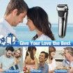 Electric Razor for Men,Shavers for Men Electric Razor Wet Dry,Rechargeable Mens Shaver Electric Foil,USB Travel Cordless Man Electric Razor Shaving Facial with Trimmer