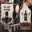 Reusable Wine Protector Sleeves Leak-Proof Impact-Resistant Wine Bags for Travel 4-Pack