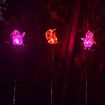 3pcs Christmas Solar Decorations Solar Christmas Garden Stake Lights, Outdoor Christmas Decorations Yard Waterproof Garden Stake Lights
