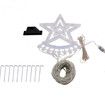 Smart Christmas Star String Lights with Star and Moon Topper 305 LEDs for Christmas Tree Decoration