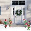 Grinch Christmas Yard Signs Decorations Outdoor Decoration Christmas Tree Corrugate Yard Stake Signs Christmas Decoration Lawn Yard Outdoor Decoration