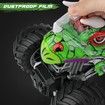 Remote Control Monster Truck RC Dinosaur Car Toys with Music Lights for Kids Birthday for Boys Ages 6+