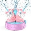 Sprinkler Toddlers,Fun Unicorn Toys for Girls Gifts,Summer Water Toys for Kids Play Outside,Kids Toys Boys Girls Yarn Activities