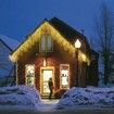 10m Solar Power Rain Shower PVC Christmas Lights 300 LEDs for Outdoor Decoration Warm White
