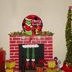 Christmas Wreath Decorations Merry Grinchmas Wooden Door Signs Home Decor for Front Porch Window Wall Farmhouse Indoor Outdoor
