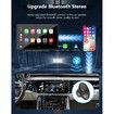 9 Inch Wireless Car Stereo with Apple Carplay,Portable Touch Screen GPS Navigation for Car,Car Audio Receivers with Bluetooth,Android Auto,Airplay,AUX/FM,Screen for All Vehicles
