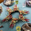 Wildflower Bouquet Artificial Flowers Sets, DIY Creative Flowers Bouquet for Adults (812 pcs)