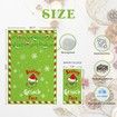 Grinch Holiday Kitchen Towels 2-Pack Absorbent Christmas Bathroom Hand Towels