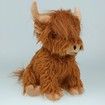 25cm Highland Cow Stuffed Animal Realistic Cow Plush Cattle Simulation Highland Cuddly Plushie Doll Farm Home Decor For Kids Age 3+