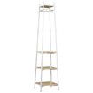 Closet Organiser Clothes Rack Coat Stand Shelf Hook Hanger Hat Storage Hanging Display Scarf Cap Garment Freestanding Holder