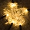 5 in 1 Solar Christmas Lawn Lamp Santa Claus Snowflakes Bells and Elk Solar-Powered Garden Decoration
