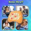 Handheld Game for Kids Age3+,Sensory Fidget Toys for Kids,Birthday Gifts for Age3+ Year Old Boys & Girls & Teens (Orange)