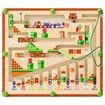 Magnetic Color and Number Maze,Montessori Toys for 3+ Year Old,Wooden Puzzle Activity Board,Learning Educational Counting Matching Toys for Toddlers and Kids Boys Girls Preschoolers