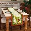Grinch Table Runner Merry Grinchmas Tablecloth Winter Xmas Christmas Decorations and Supplies for Home Kitchen Table-33*183cm