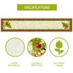 Grinch Table Runner Merry Grinchmas Tablecloth Winter Xmas Christmas Decorations and Supplies for Home Kitchen Table-33*183cm