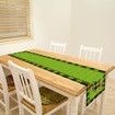 Grinch Table Runner Merry Grinchmas Tablecloth Winter Xmas Christmas Decorations and Supplies for Home Kitchen Table-33*183cm
