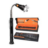 Magnetic Pickup Tool Men's Gifts for Christmas, Telescoping Magnet with LED Lights and 22 Inches Extendable Neck
