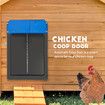 Automatic Chicken Coop Door, Efficient Automatic Chicken Door with Timer and Light Sensor, Practical Chicken Coop Accessories for Chicken and Duck