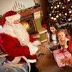 Christmas Claus Outfit Santa Suit Costume 9 Pcs Men Women Festive Holiday Dress Up Party Cosplay 2X Large Size