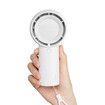 Handheld Turbo Fan, 16H Max Cooling Time, Mini Portable Hand Fan for Travel, Outdoor, Home, Office White
