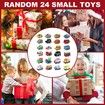 Advent Calendar Plastic Pull Back Cars for Boys, Girls, Kids with 1 Map for Christmas Gifts Perfect Decor, Party Favors, Birthday