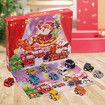 Advent Calendar Plastic Pull Back Cars for Boys, Girls, Kids with 1 Map for Christmas Gifts Perfect Decor, Party Favors, Birthday