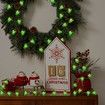 Battery-Operated Grinch Christmas String Lights 3M 30 LED Green Holiday Lights with Timer for Indoor Holiday Decor