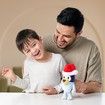 BLUEY 28cm Plush Soft Toy Bundle Bingo Christmas Holidays Season Plush with Santa Hats