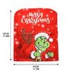 Christmas Thief Doll Furry Green Chair Cover, Ornament(Only 1 Pack)