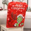 Christmas Thief Doll Furry Green Chair Cover, Ornament(Only 1 Pack)