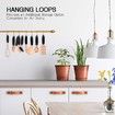 7 Pc Kitchen Gadget tools Set Copper Coated Stainless Steel Utensils with Soft Touch Black Handles
