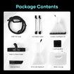 5 In 1 Carpet Vacuum Cleaner Mop Floor Sofa Wet and Dry Vac Blower Pet Hair Cleaning Machine Brush Portable Smart Car Home Shop with Wheels