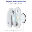 Ergonomic Charging Base for Magic Mouse 2,Support Wireless Magic Mouse Charger,Charging Dock for Magic Mouse Ergonomic Grip with Portable Storage Case