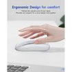 Ergonomic Charging Base for Magic Mouse 2,Support Wireless Magic Mouse Charger,Charging Dock for Magic Mouse Ergonomic Grip with Portable Storage Case