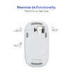 Ergonomic Charging Base for Magic Mouse 2,Support Wireless Magic Mouse Charger,Charging Dock for Magic Mouse Ergonomic Grip with Portable Storage Case