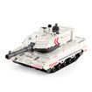Remote Control Tank for Boys,RC Tank,Alloy Material with Smoke Effect, Lights & Realistic Sounds,1:24 M1A2 Battle Tank Toy,Great Gift Toy for Kids