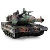 RC Battle Tank Toy with Realistic Smoke Lights & Sounds 1:24 Scale Remote-Controlled Tank for Kids Christmas Gifts Green