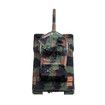 RC Battle Tank Toy with Realistic Smoke Lights & Sounds 1:24 Scale Remote-Controlled Tank for Kids Christmas Gifts Green