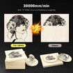 Laser Engraver Cutter 80W Engraving Cutting Machine DIY Making Wood Acrylic Leather Metal High Precision Fixed Focus APP Control Etching Marking
