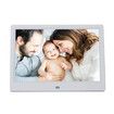 USB Powered Digital Picture Frame 7 Inch Digital Photo Frame, Only Compatible USB Disk and TF card(White)