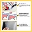 900 Card Binder for Pokemon Cards Holder 9 Pocket, Trading Binders for Card Games Collection Case Book Fits 900 Cards With 50 Removable Sleeves Display Storage Carrying Case
